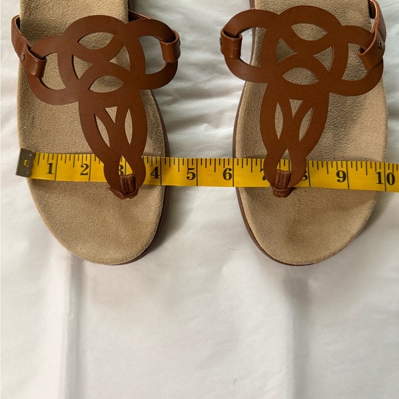 Naturalizer Brown Cutout Sandals - Picture 5 of 8